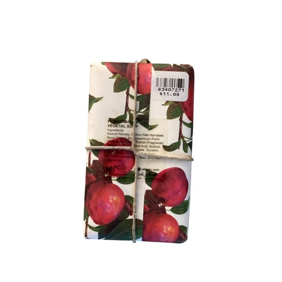 Saponi Sapone Per Cucina POMEGRANATE Vegetable Soap Bar Italy LAFCO 10.7 oz - Picture 3 of 6